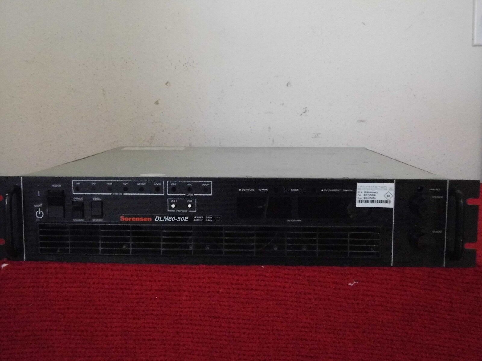 Sorensen DLM60-50E M9E, NIST calibrated ** WARRANTY, 4 in stock Sorensen DLM60-50E M9E, NIST calibrated ** WARRANTY, 4 in stock